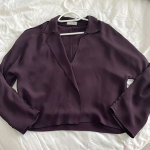 Babaton purple blouse